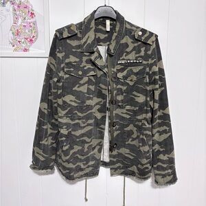 Camouflage Military Style Jacket